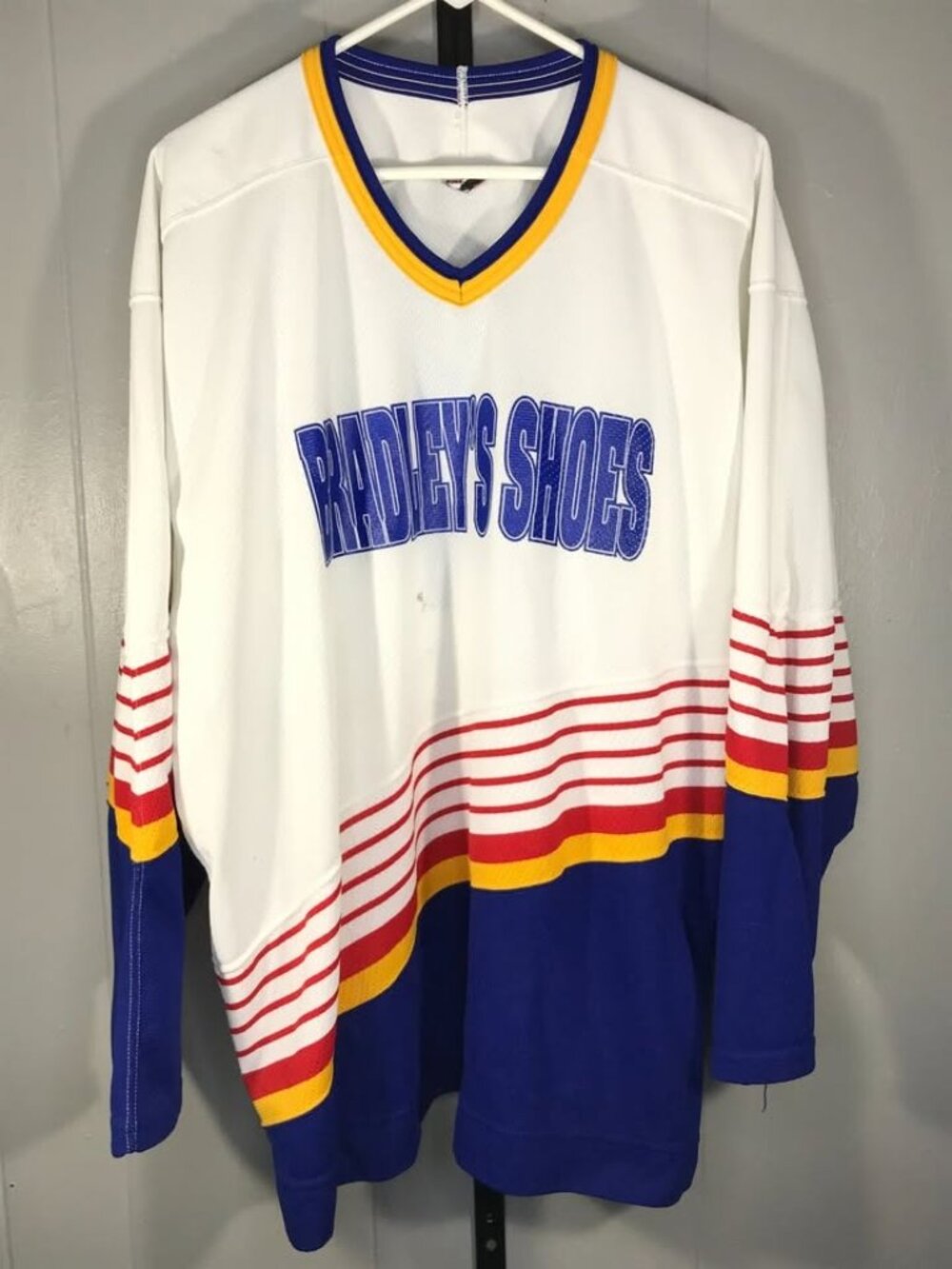 Vintage 80's CCM St Louis Blues Colors mens beer league hockey Jersey sz XL